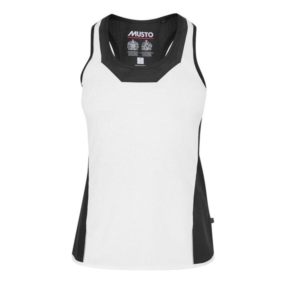 Musto Womens/Ladies Balsa Tailored Tank Top / White